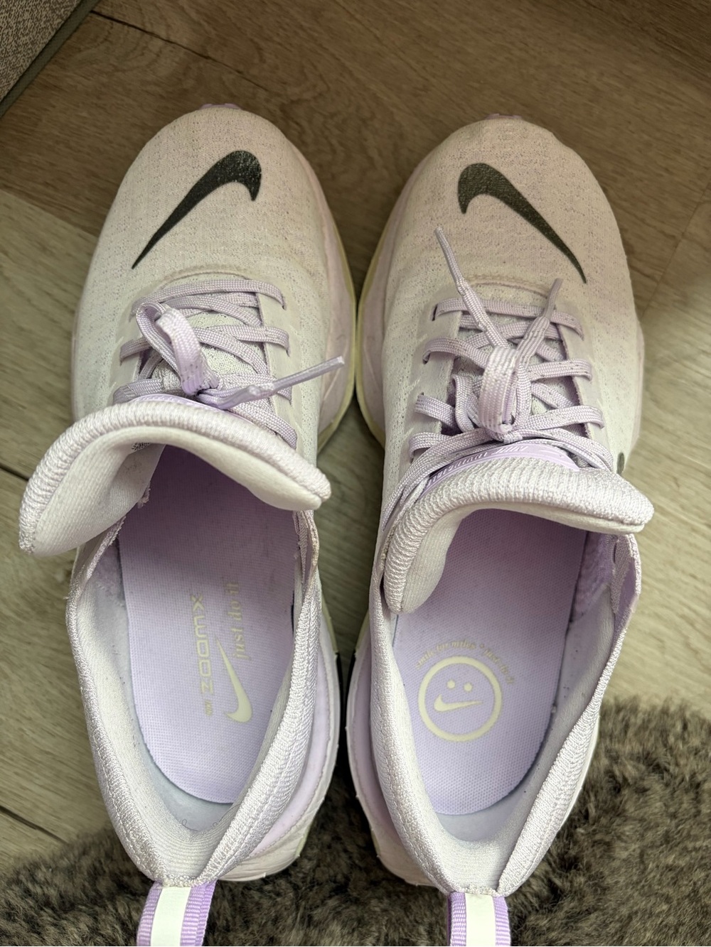 Nike Women's Light Lavender Athletic Running Shoes